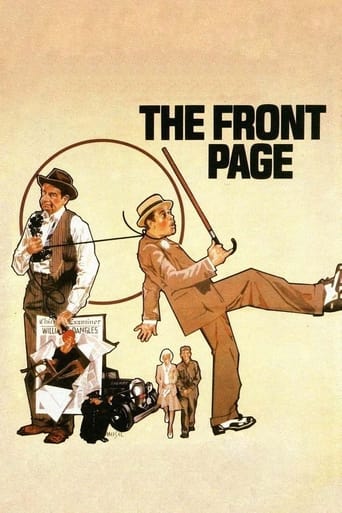 Poster of The Front Page