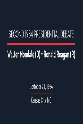 Poster of 1984 Second Presidential Debate