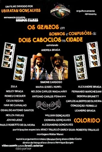 Poster of Sonhos e Confusões de Dois Caboclos na Cidade