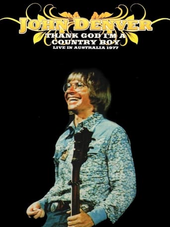 Poster of John Denver - Thank God I'm A Country Boy Live In Australia 1977