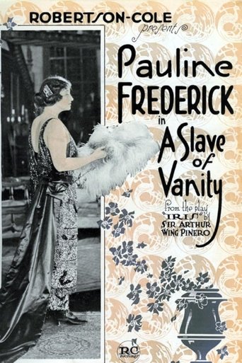 Poster of A Slave of Vanity
