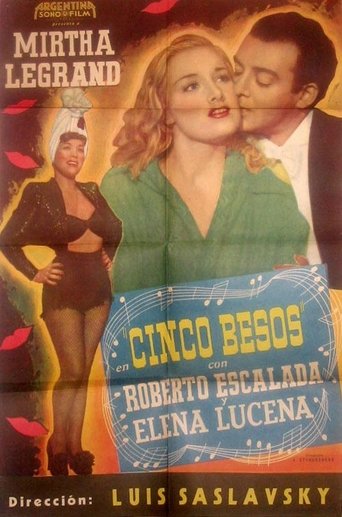 Poster of Cinco besos