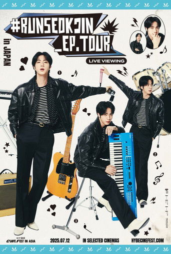 Poster of #RUNSEOKJIN_EP.TOUR in JAPAN - LIVE VIEWING