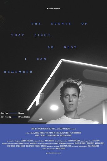 Poster of The Events of That Night, As Best I Can Remember