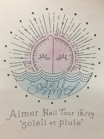 Poster of Aimer Hall Tour 18/19 "soleil et pluie" at Tokyo International Forum