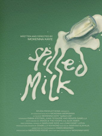 spilled milk Poster of spilled milk