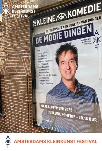 Poster of De Mooie Dingen: Hommage aan Jurrian van Dongen