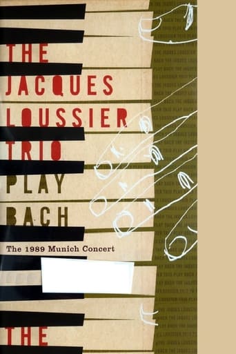 Poster of Jacques Loussier Trio - Play Bach - The 1989 Munich Concert