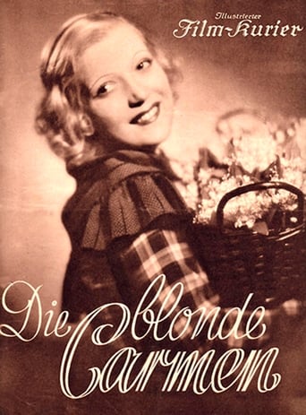 Poster of Die blonde Carmen