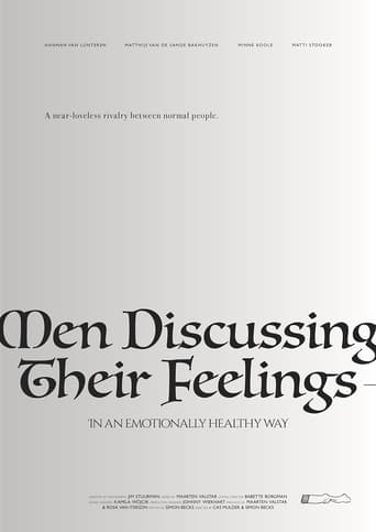 Poster of Men Discussing Their Feelings in an Emotionally Healthy Way