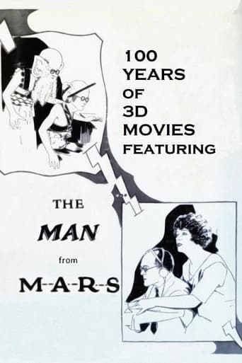 Poster of 100 Years of 3D Movies Featuring the Man From M.A.R.S.