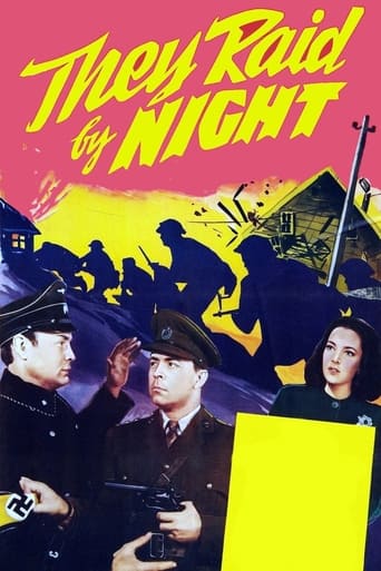 Poster of They Raid by Night