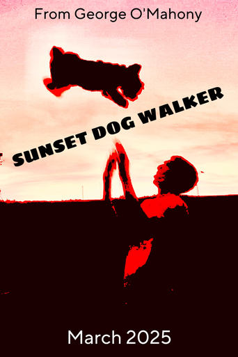 Poster of Sunset Dog Walker