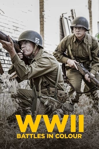 Poster of WWII Battles in Color