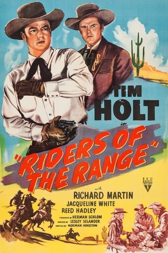 Poster of Riders of the Range