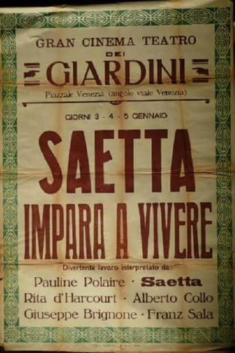 Poster of Saetta impara a vivere