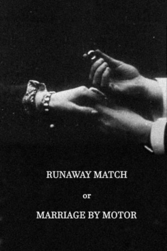 Poster of The Runaway Match, or Marriage by Motor