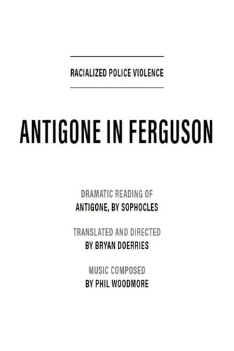 Poster of Antigone in Ferguson