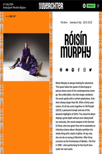 Poster of Róisín Murphy - Rock Werchter 2024