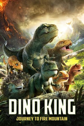 Poster of Dino King: Journey to Fire Mountain