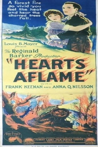Hearts Aflame Poster of Hearts Aflame