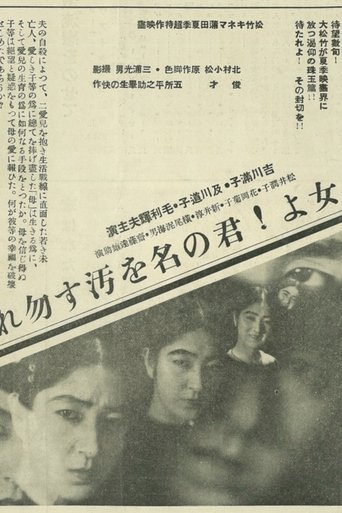 Poster of Mother, Don't Tarnish Your Name