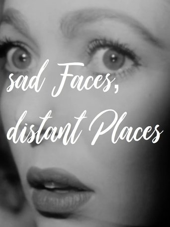 Poster of sad Faces, distant Places