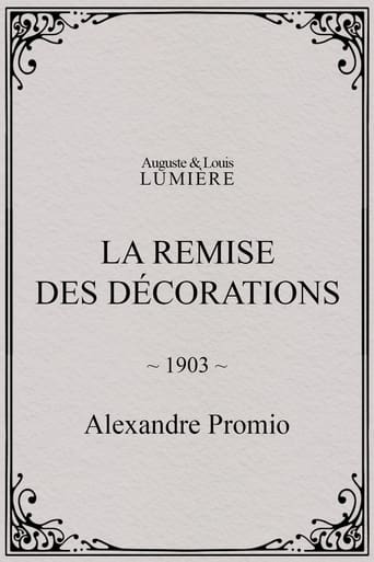 Poster of La remise des décorations