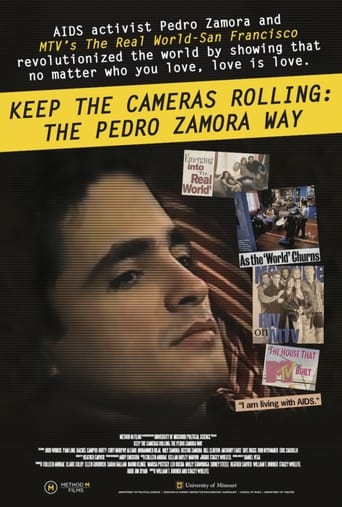 Poster of Keep the Cameras Rolling: The Pedro Zamora Way