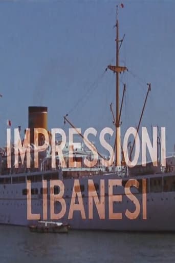 Poster of Impressioni libanesi