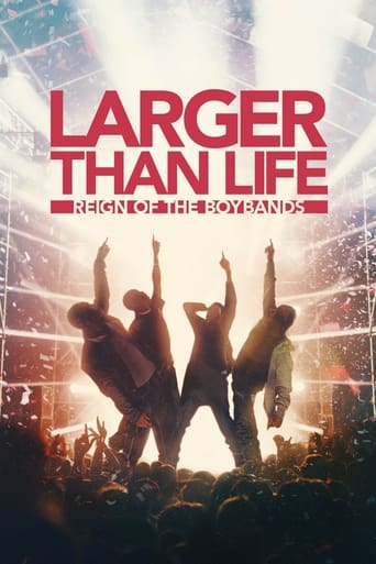 Poster of Larger than Life: Reign of the Boybands