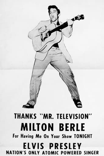 Poster of Elvis Presley on The Milton Berle Show