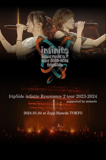 Poster of fripSide infinite Resonance 2 tour 2023-2024 supported by animelo〈2024.1.4（Thu）Zepp Haneda TOKYO〉