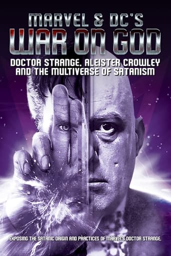 Poster of Marvel & DC's War on God: Doctor Strange, Aleister Crowley and the Multiverse of Satanism