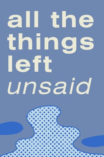 Poster of All the Things Left Unsaid