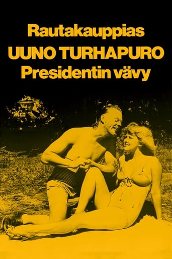 Poster of Rautakauppias Uuno Turhapuro, presidentin vävy