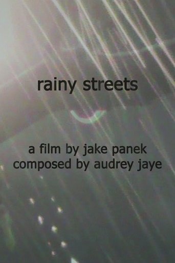 Poster of rainy streets