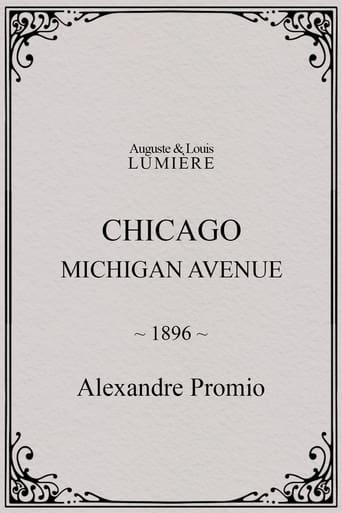 Poster of Chicago, Michigan avenue