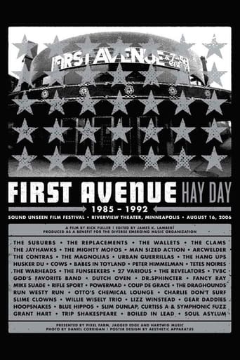 Poster of First Avenue Hayday: 1985-1992