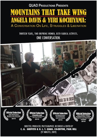 Poster of Mountains That Take Wing: Angela Davis & Yuri Kochiyama- A Conversation on Life, Struggles, and Liberation