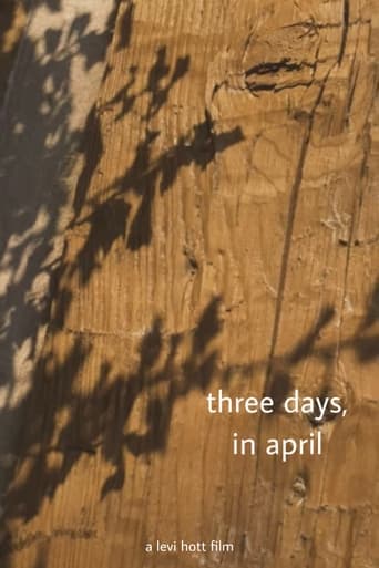 Poster of three days, in april