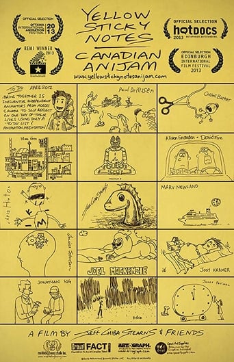 Poster of Yellow Sticky Notes: Canadian Anijam