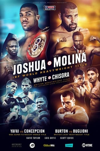 Poster of Anthony Joshua vs. Eric Molina