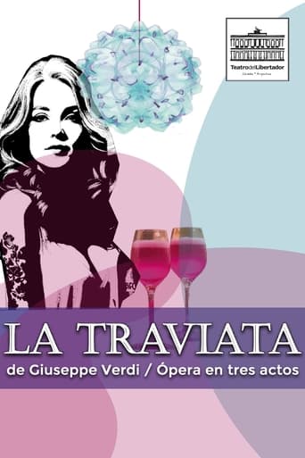 Poster of La Traviata performed at Teatro del Libertador