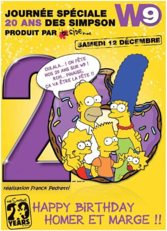 Poster of 20 years of Simpsons