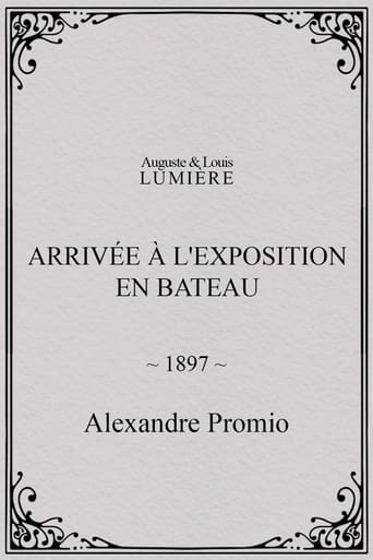 Poster of Arrivée à l'exposition en bateau