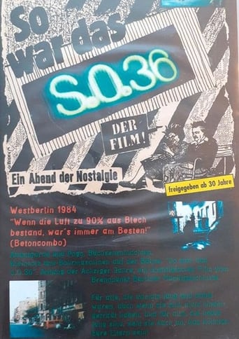 Poster of Such Was the S.O. 36