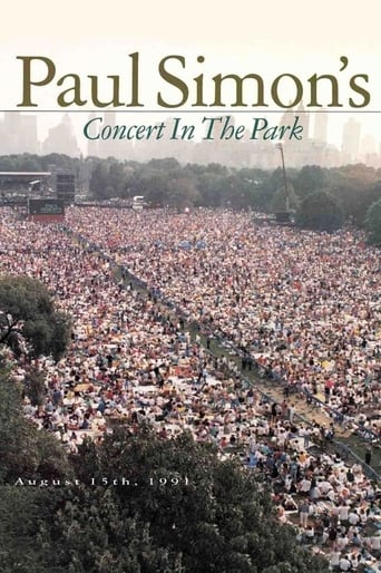 Poster of Paul Simon's Concert in the Park