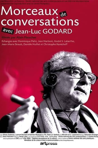 Poster of Fragments of Conversations with Jean-Luc Godard