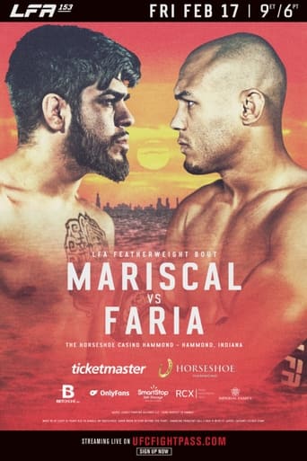 Poster of LFA 153: Mariscal vs. Faria